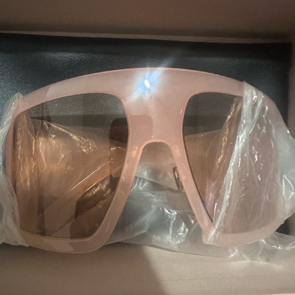 Dior Pink Oversized Sunglasses